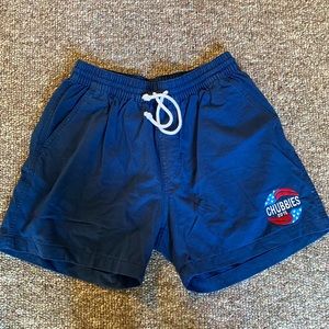 CHUBBIES Navy Lounge Shorts